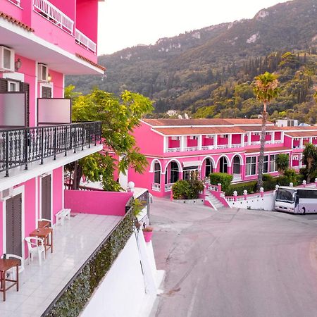 The Pink Palace Hostel Agios Gordios  Bagian luar foto